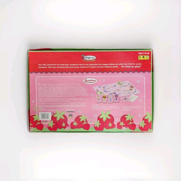 Strawberry Shortcake Picnic Big Easy Games Board (like Candyland) 2003 - Instruc - Picture 2 of 5